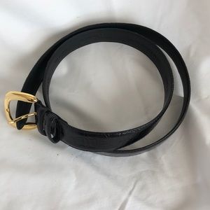 Talbots belt - Italian Alligator calfskin